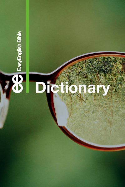 Easy English Bible Dictionary